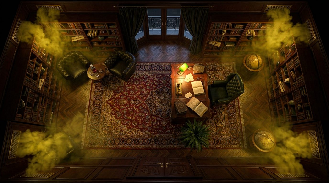 Bureau Occulte Piégé scene 1