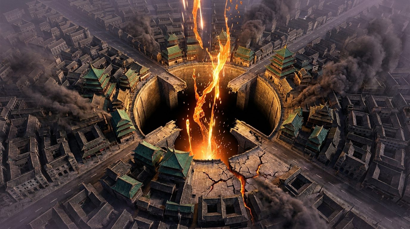 Hollow City Aerial View