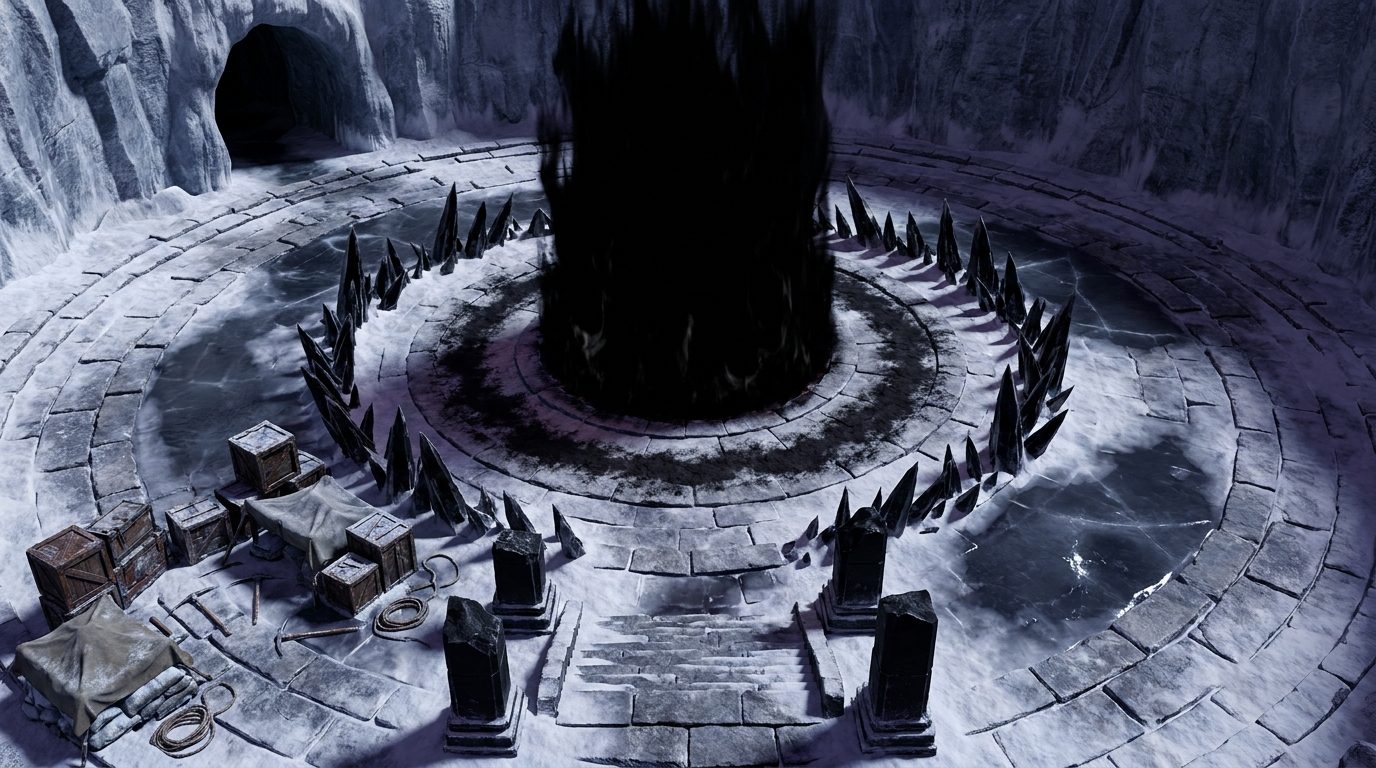 Plaza Circular del Hielo Negro scene 1
