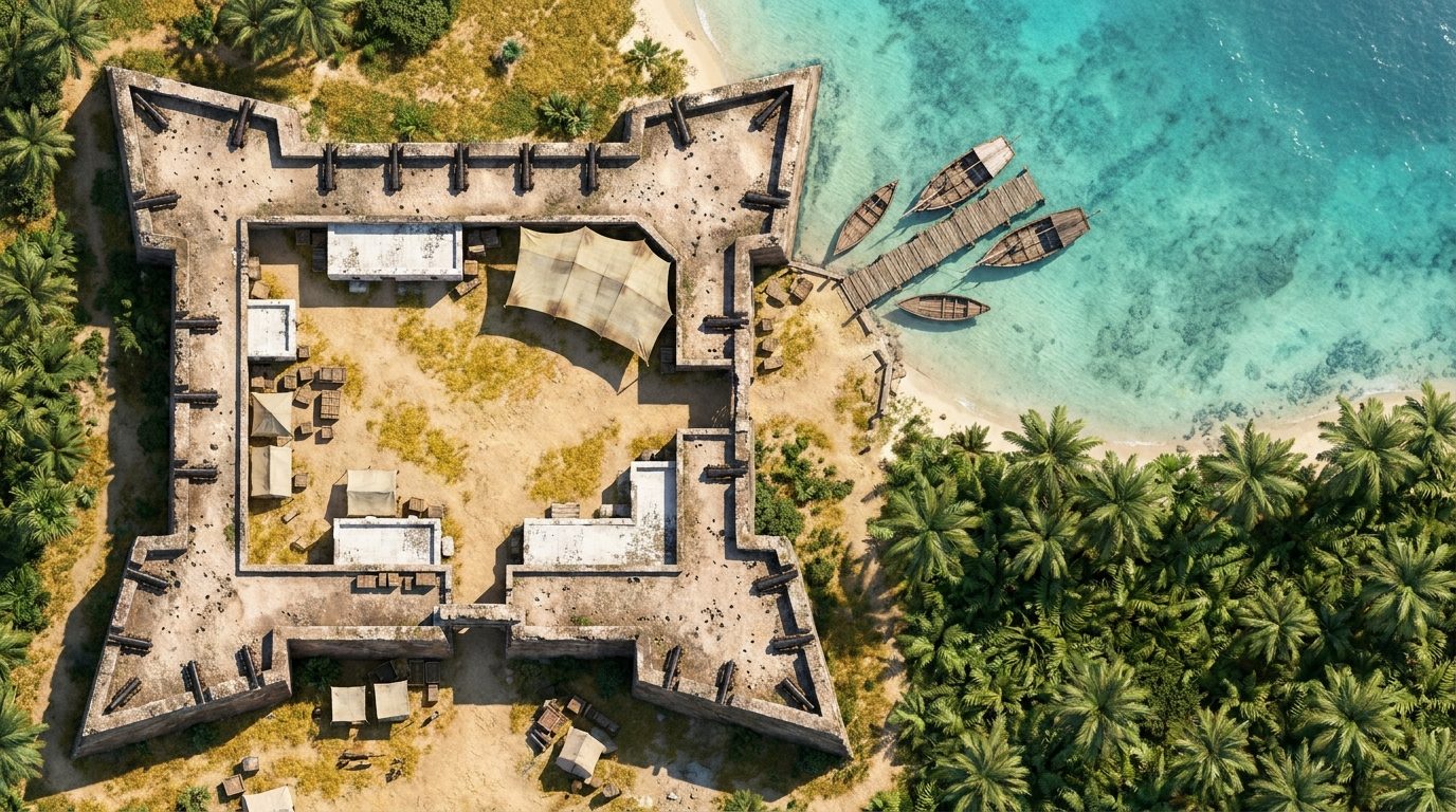 Coastal Colonial Fortress