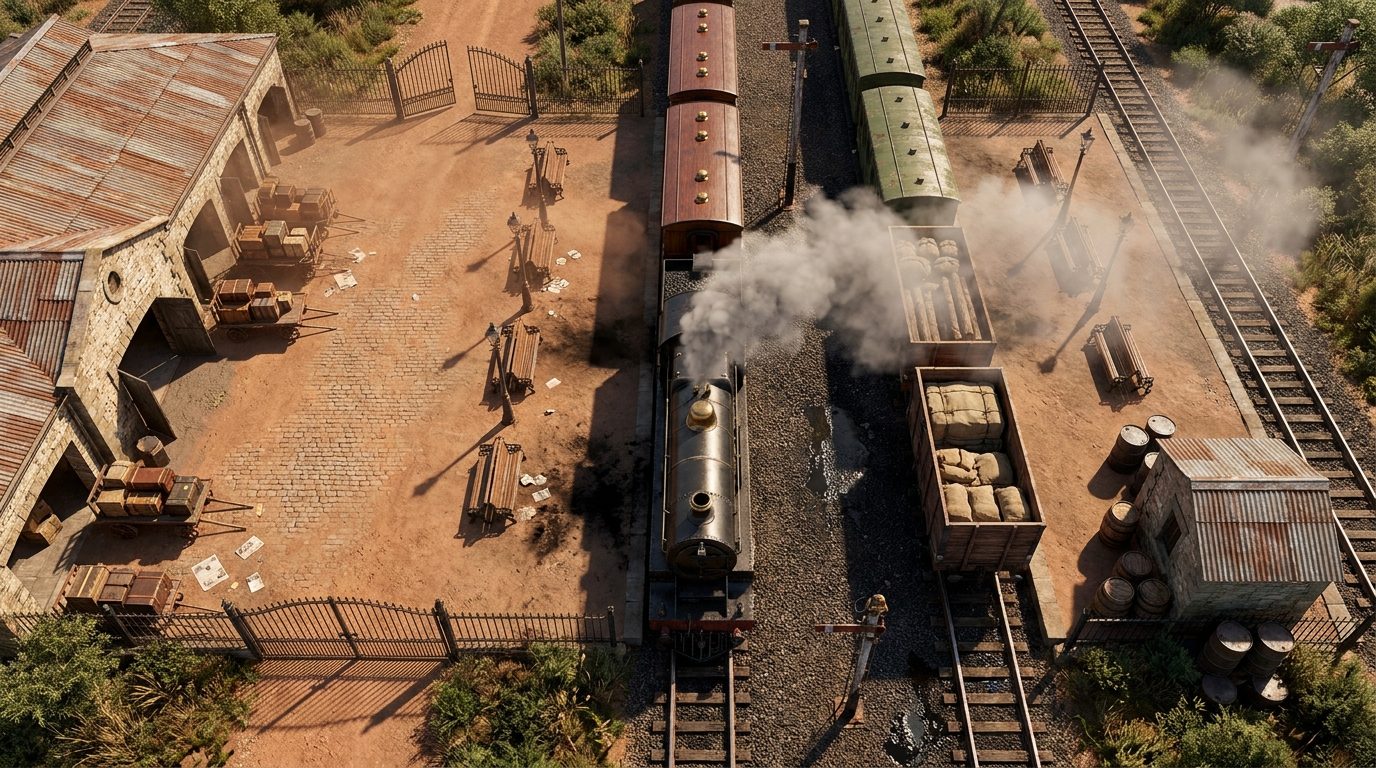 1920s Railway Station