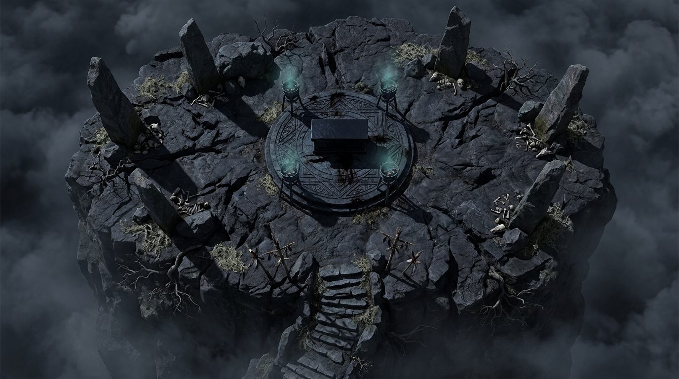 Rocky Cultist Mountain Peak