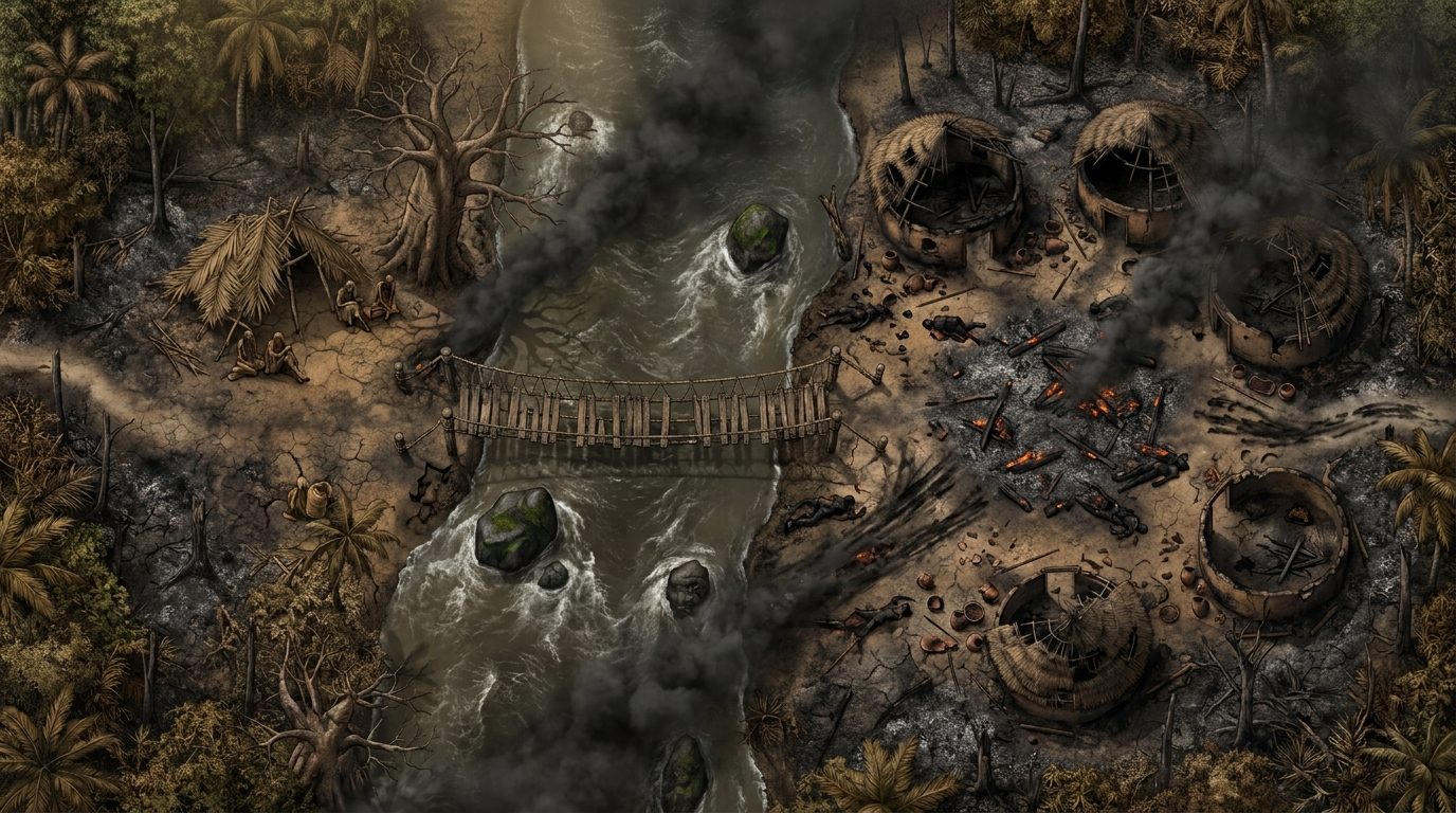 Desolate River Village