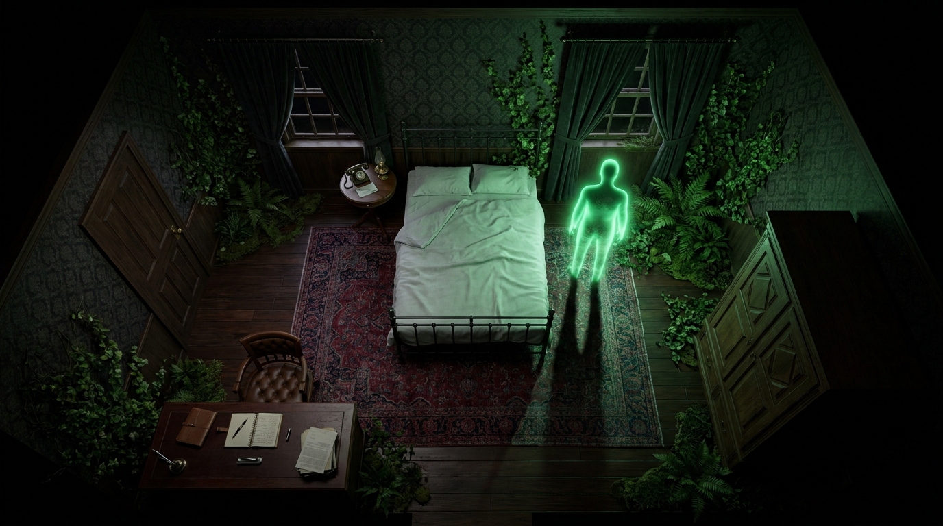 1920s Haunted Bedroom