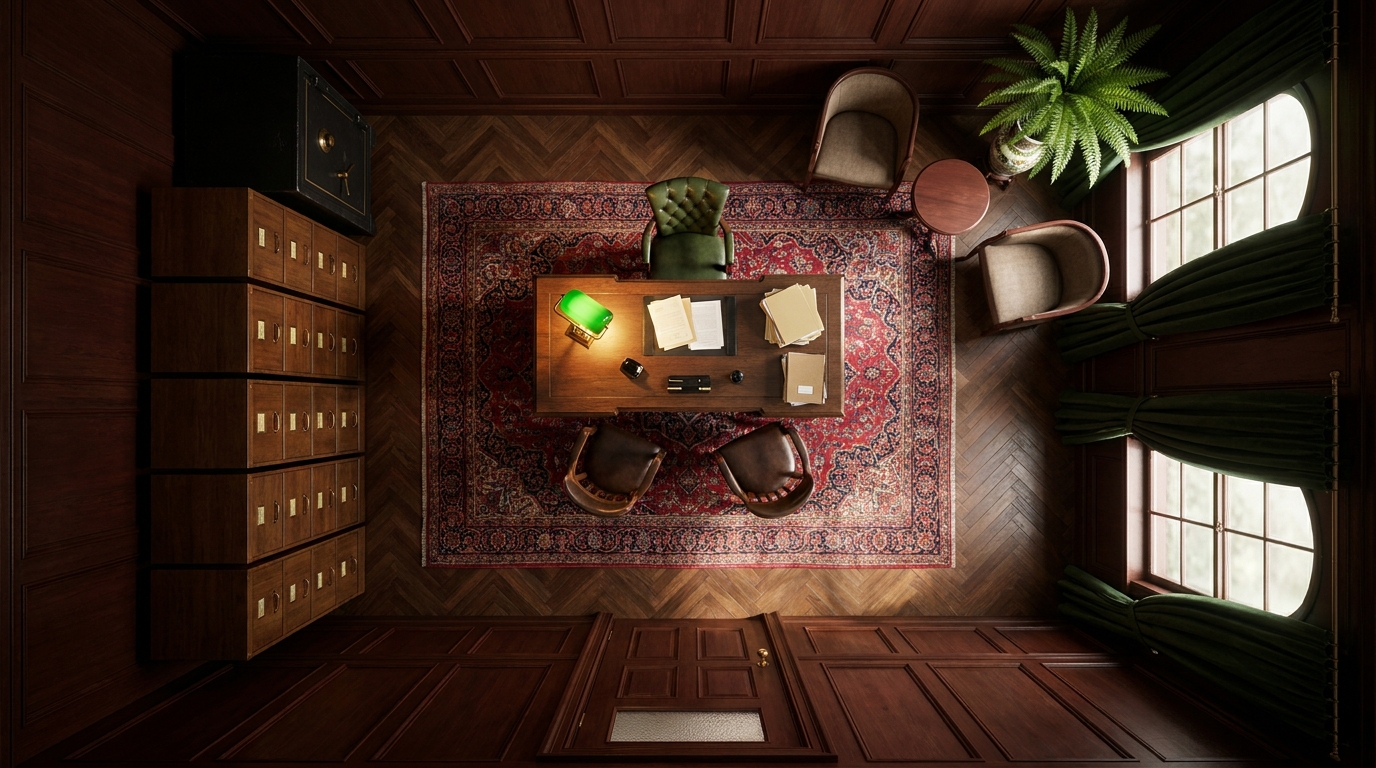 1920s Professional Magistrate Office