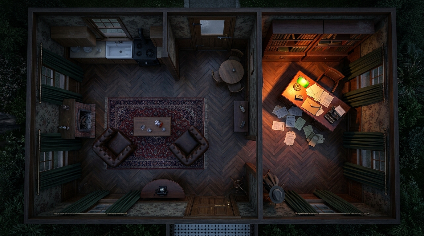 1920s Locked Academic Residence