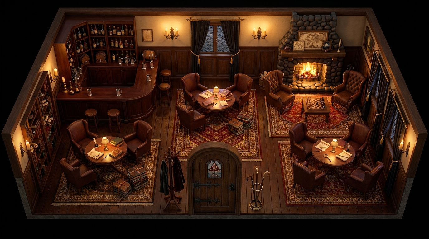 Taverne Chaleureuse des Érudits