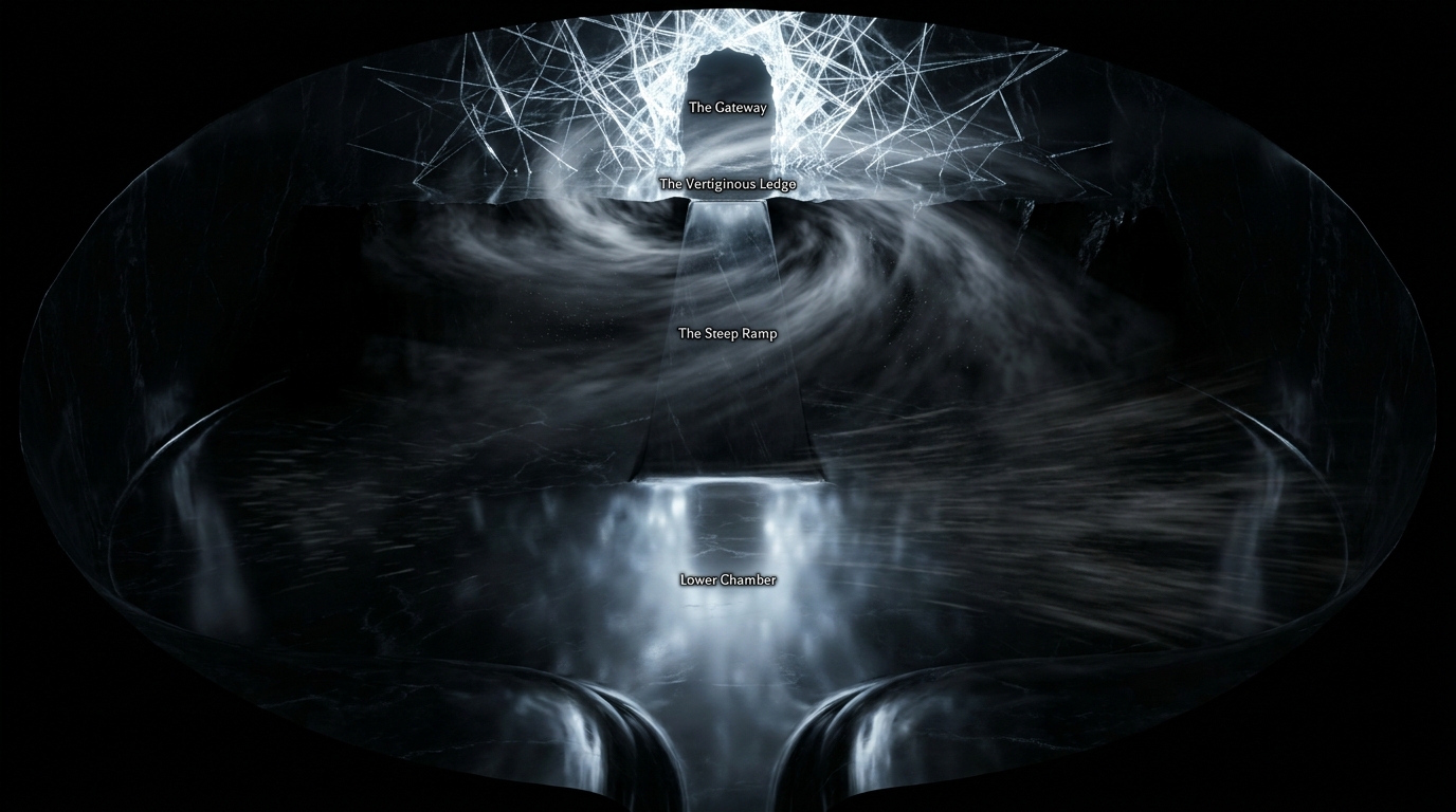 Extradimensional Black Marble Cavern
