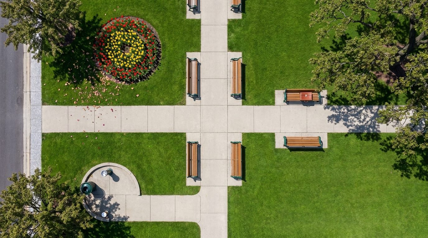 Intercambio en el Parque Público de Chicago