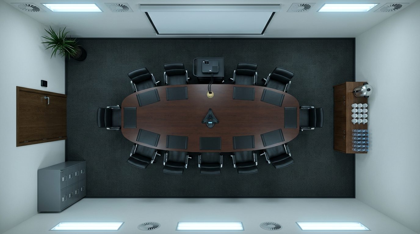 Sala de Conferencias Gubernamental Segura