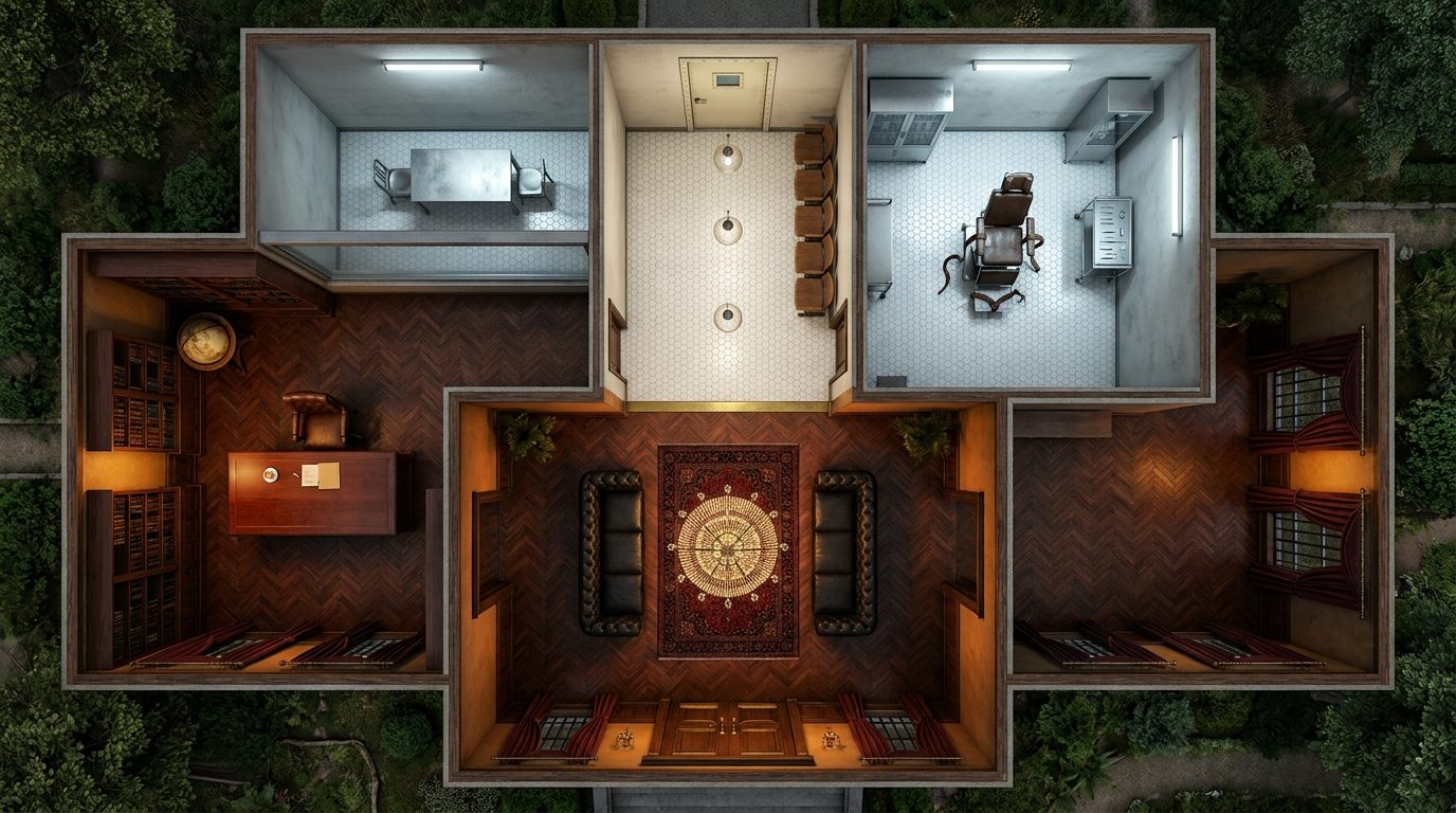 Luxurious Manor Institution