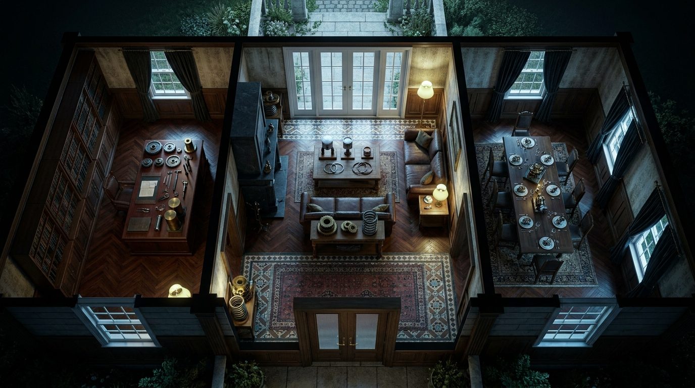 Creepy 1920s Doctor's Residence