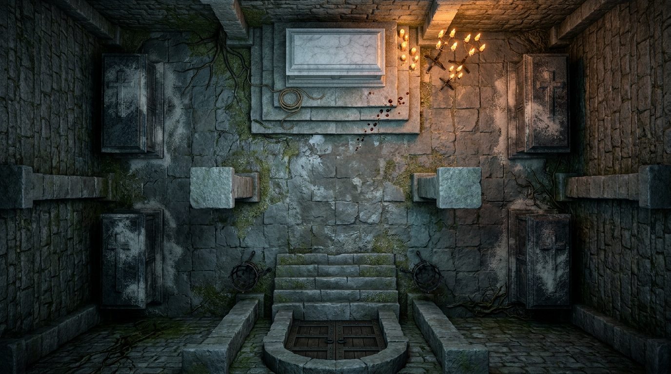 Solemn Noble Family Crypt
