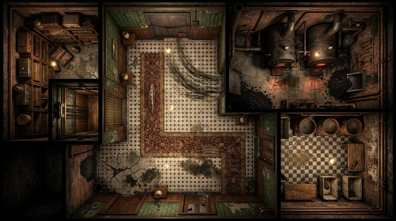 Mysterious Vintage Hotel