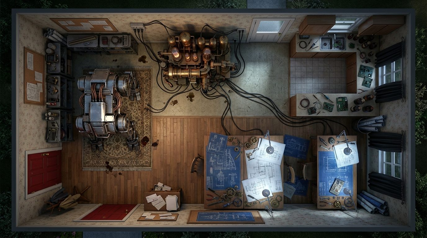 Suburban Inventor Residence