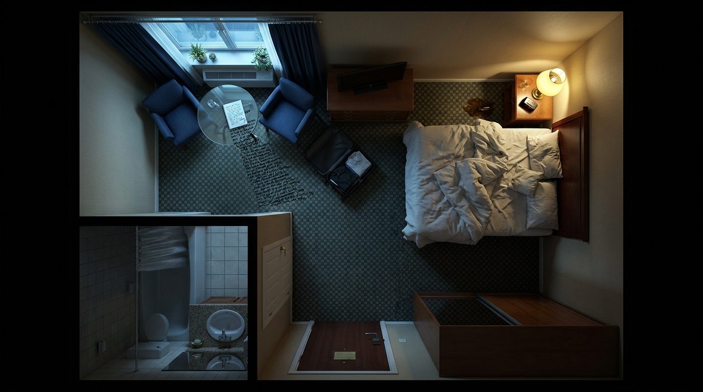 Modern City Hotel Room