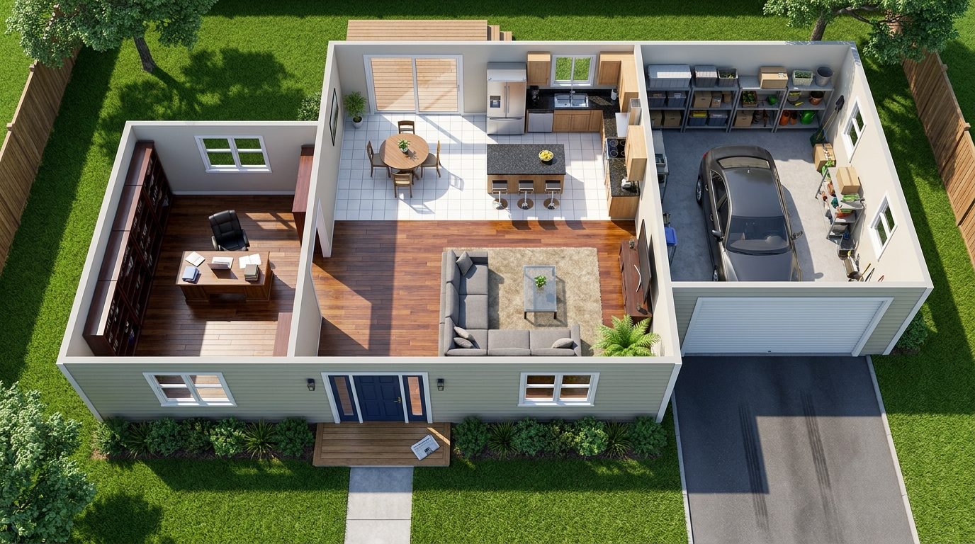 Suburban Doctor's Residence