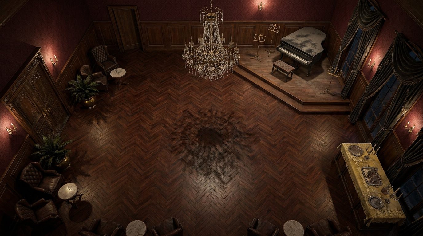 Macabre Mansion Ballroom