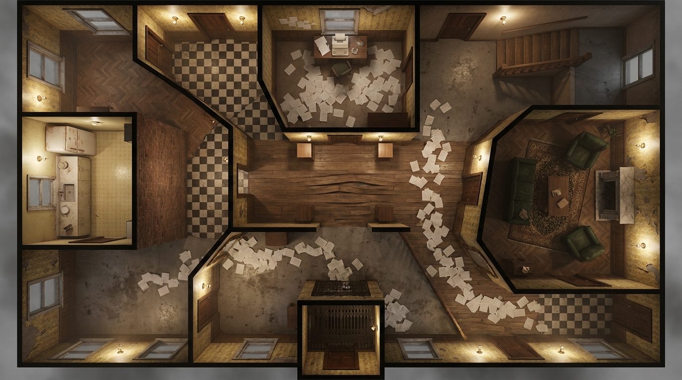 Surreal Impossible Labyrinth
