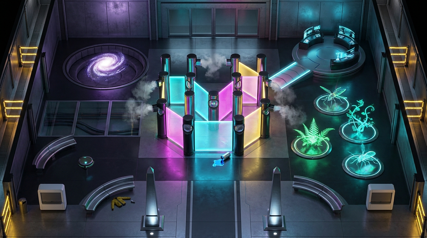 Holographic Illusion Park