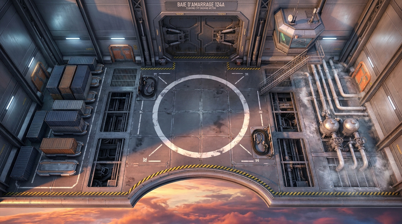 Functional Docking Bay Hangar