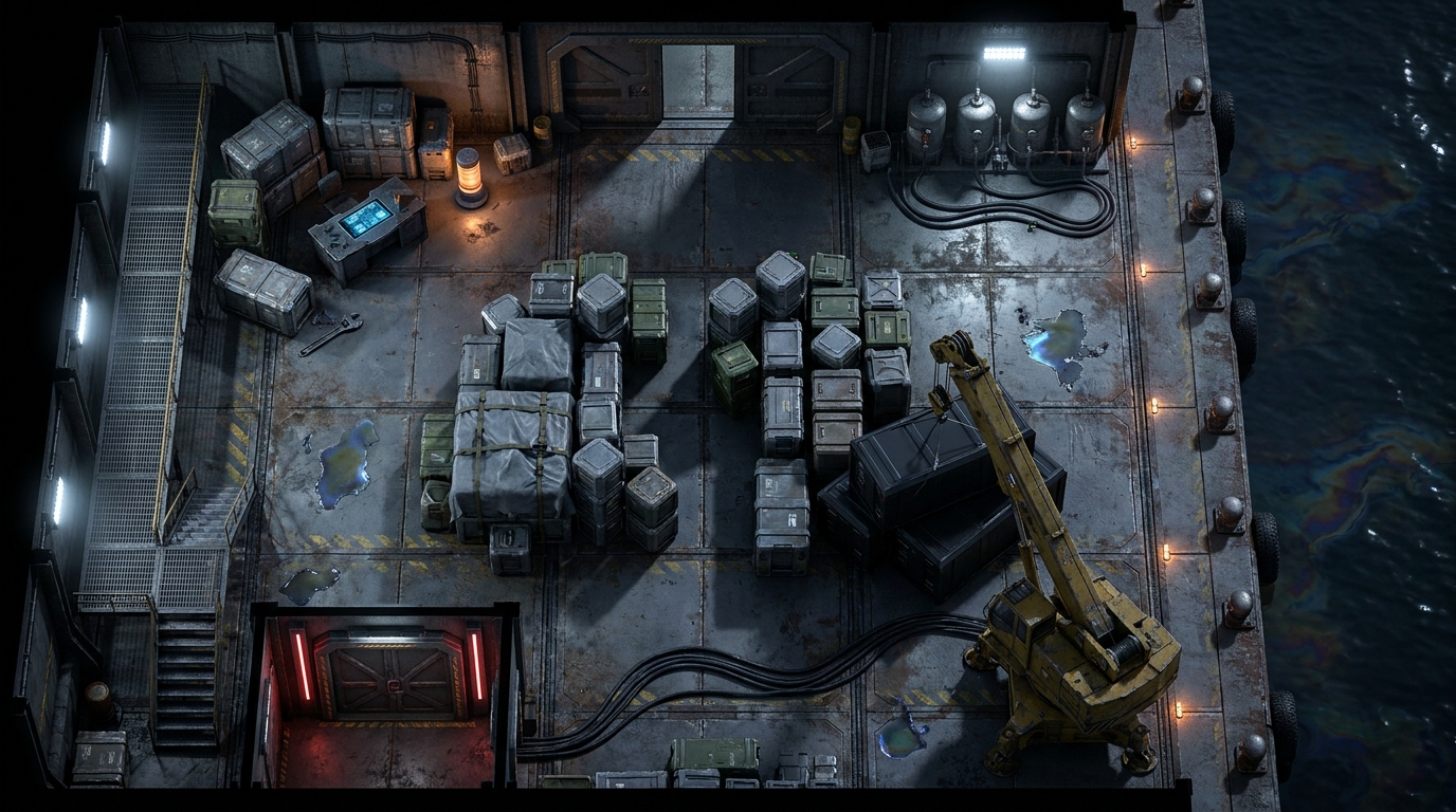 Shady Smugglers Landing Docks
