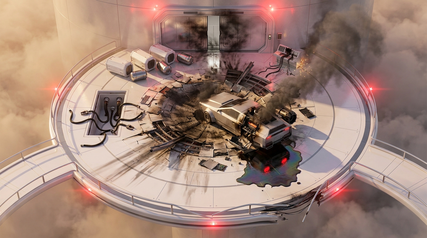 Sci-Fi Sky Landing Pad
