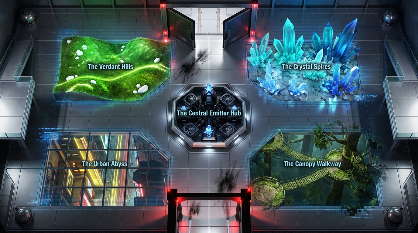 Parque de Proyección Holográfica scene 1