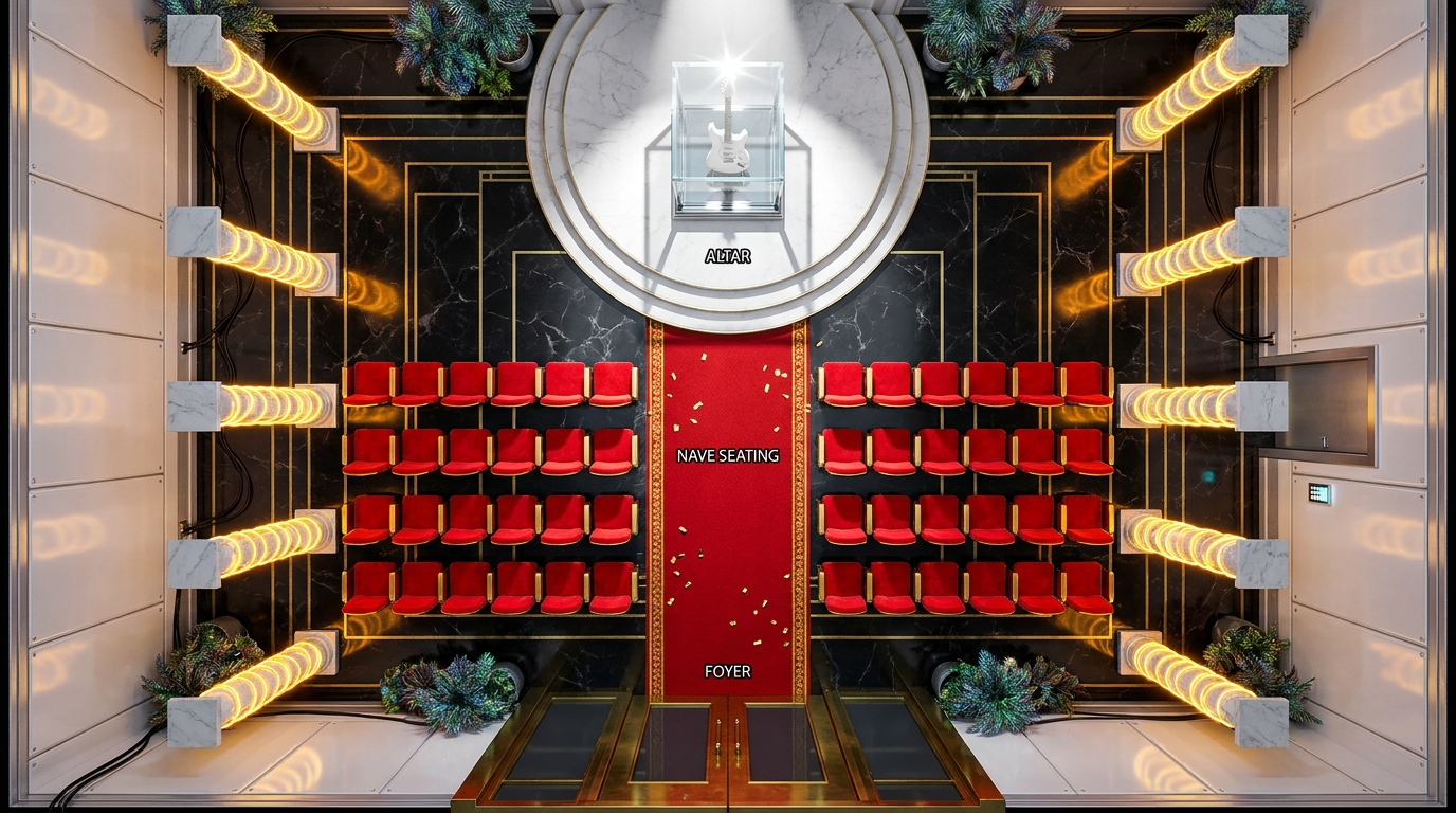 Neon Wedding Chapel