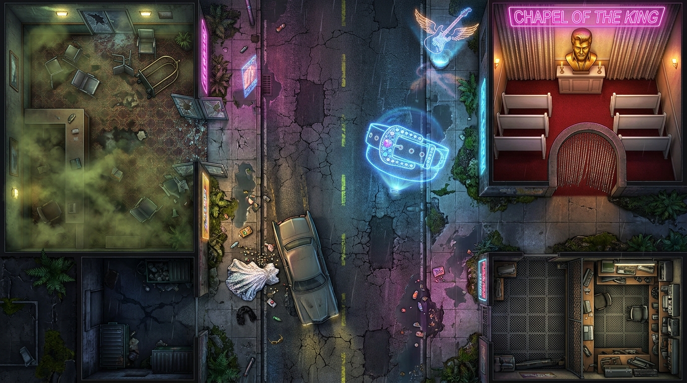 Kitsch Hologram Streets