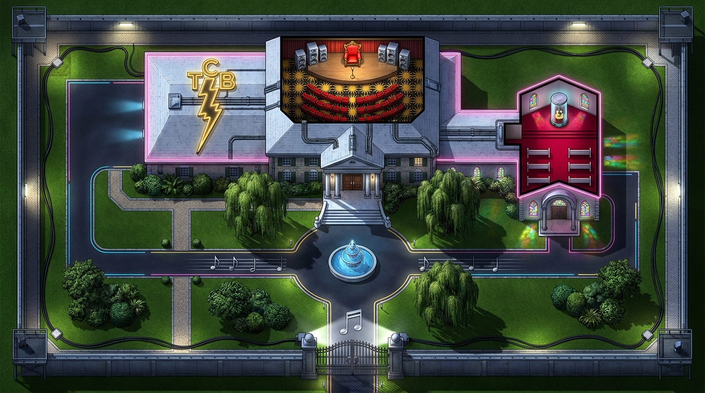 Fortified Cult Mansion Estate