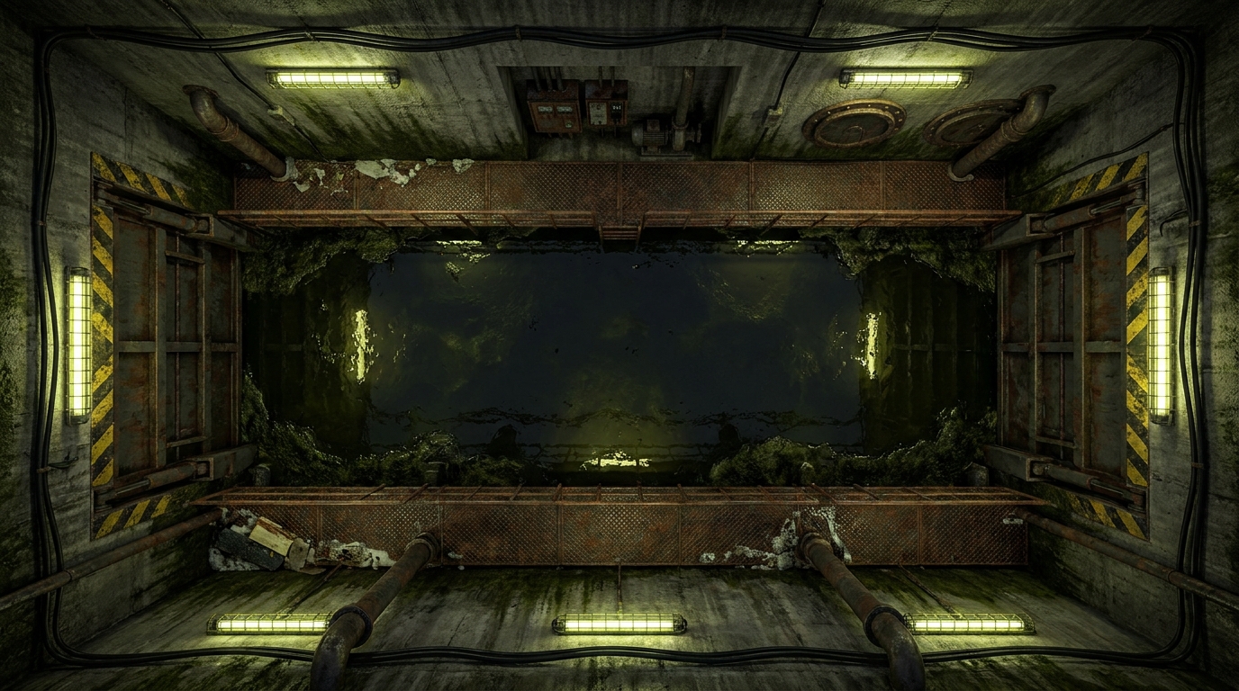 Flooded Underground Canal