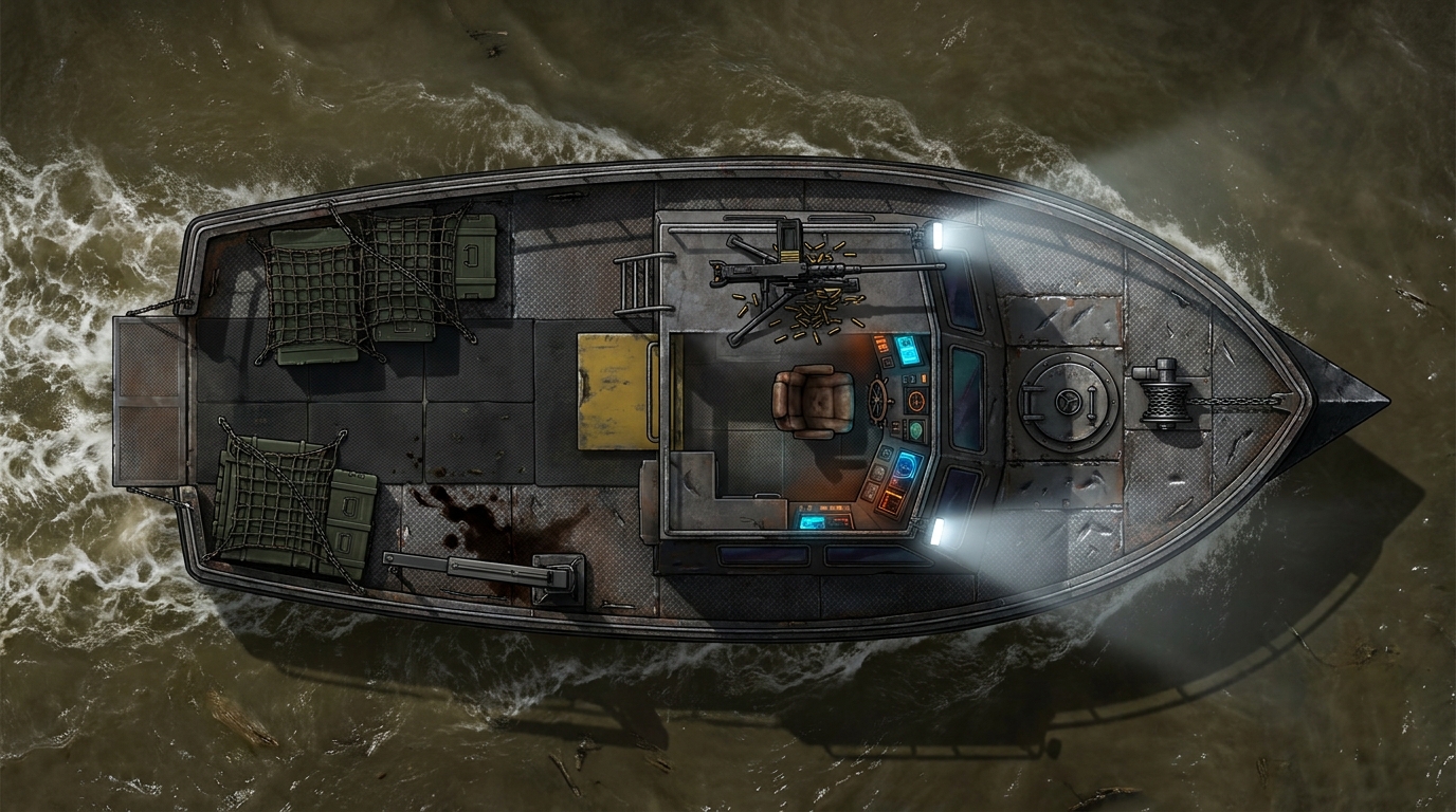 Armored Fishing Boat