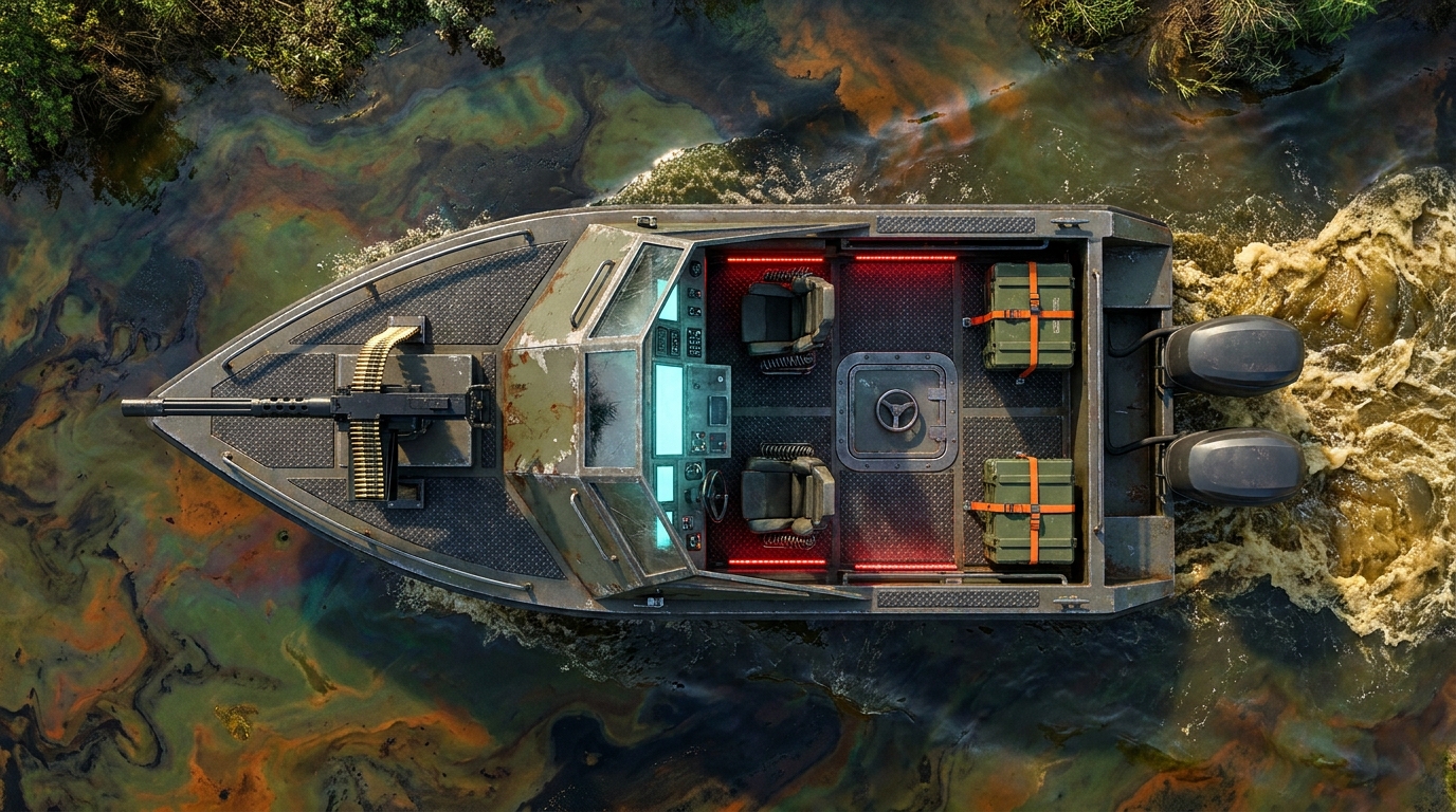 Military River Patrol Boat