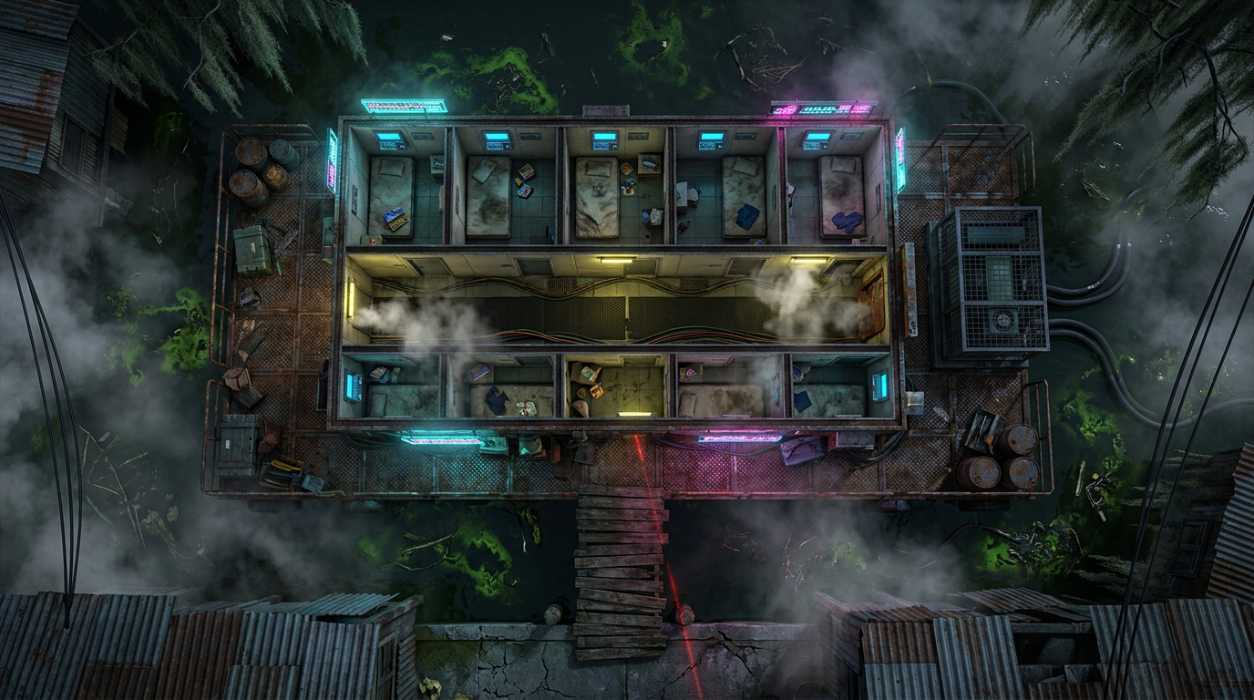 Floating Bayou Hideout