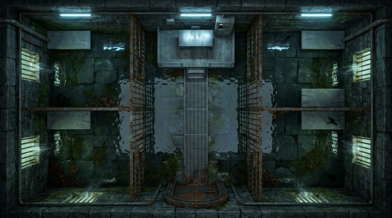 Flooded Grim Penitentiary