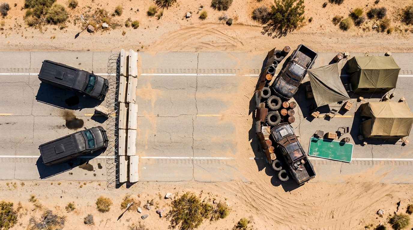 Control de Carretera del Desierto
