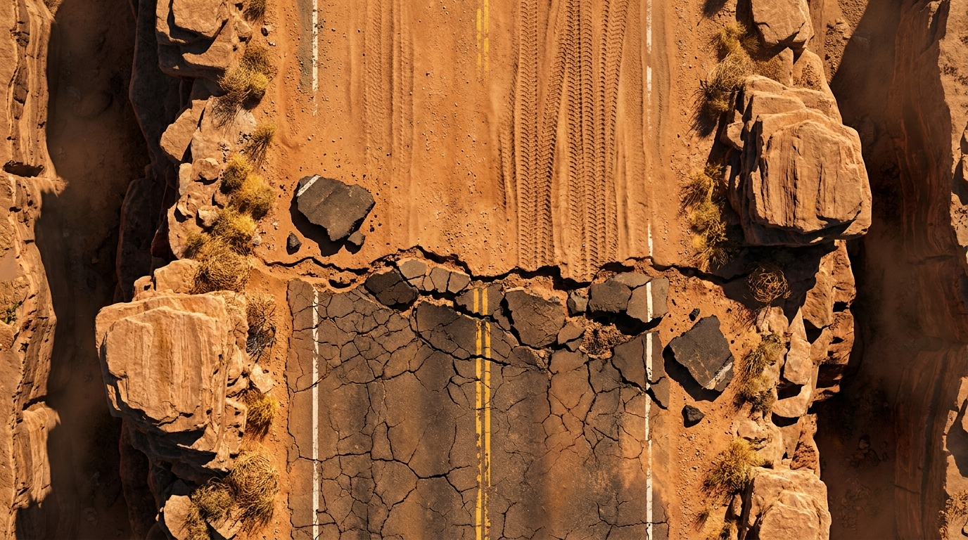 Autopista Destrozada 285