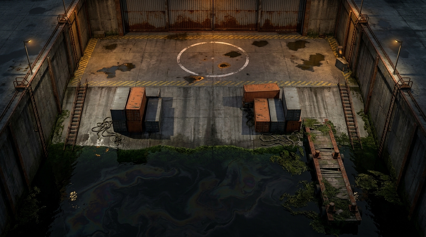 Flooded Dry Dock (The Meeting Point)