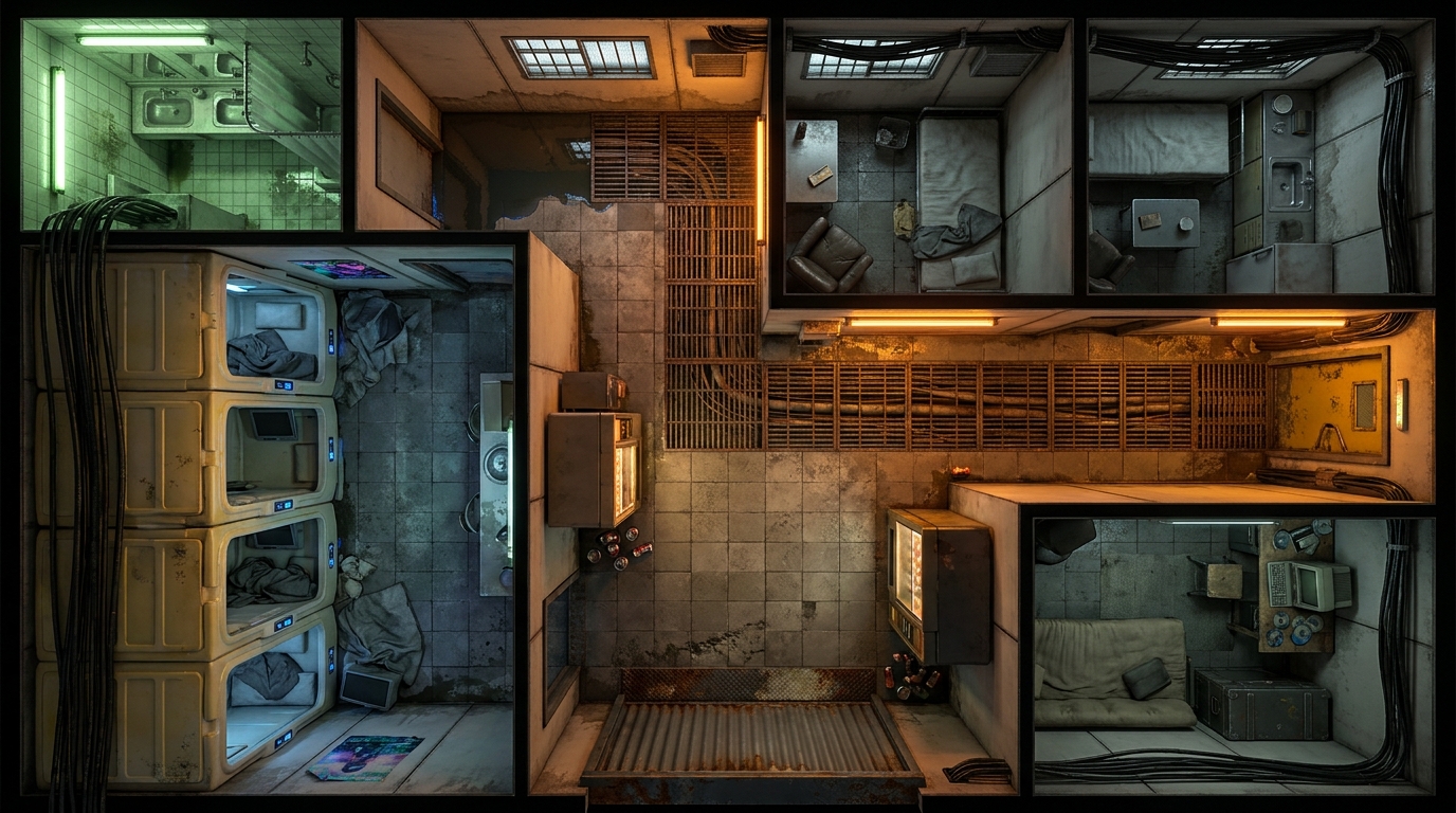 Urban Slum Safehouses