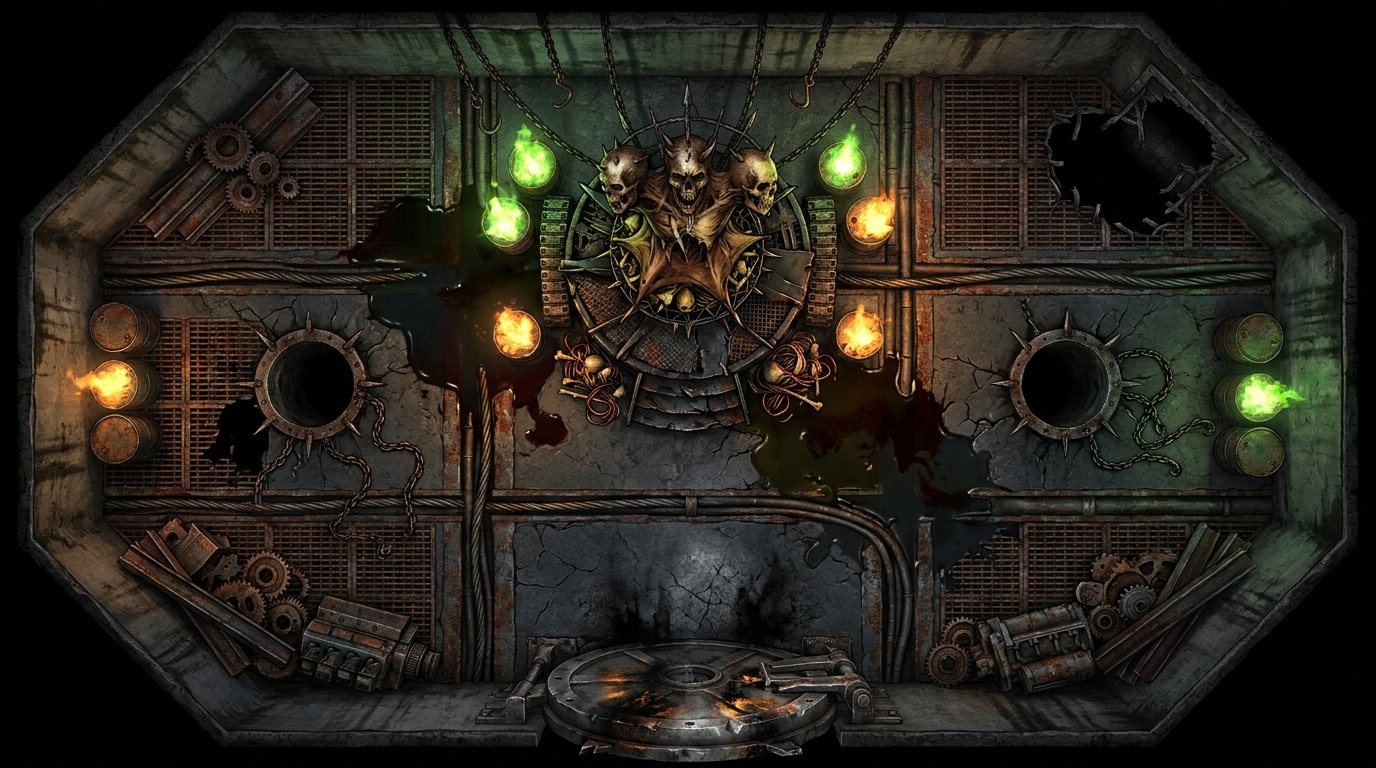 Sanctuaire du Culte des Ferrailleurs scene 1
