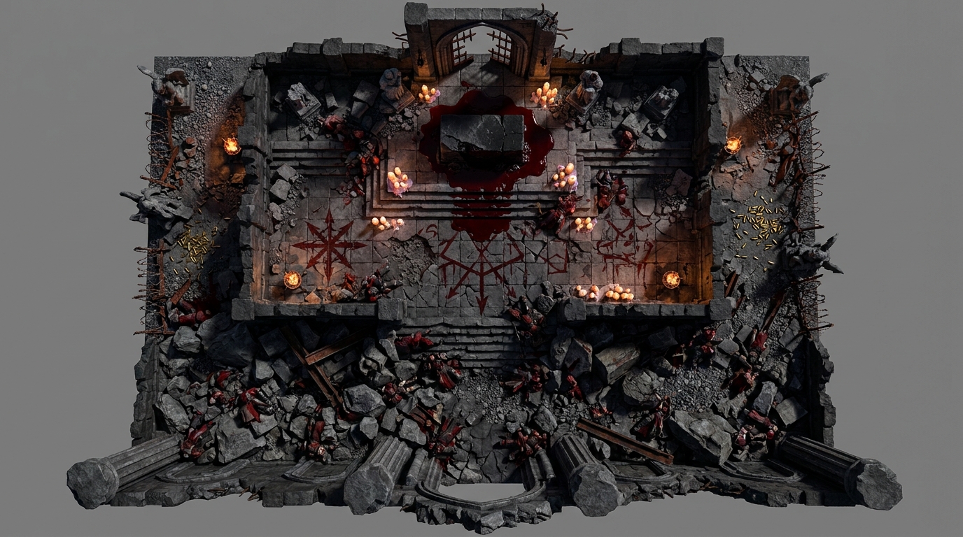 Ruined Ramparts and Defiled Shrine