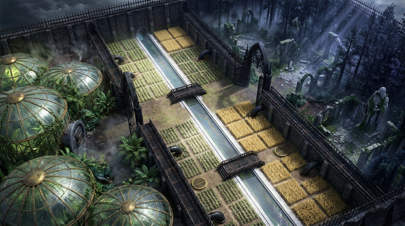 Dômes de Biomes Artificiels et Jardins scene 1