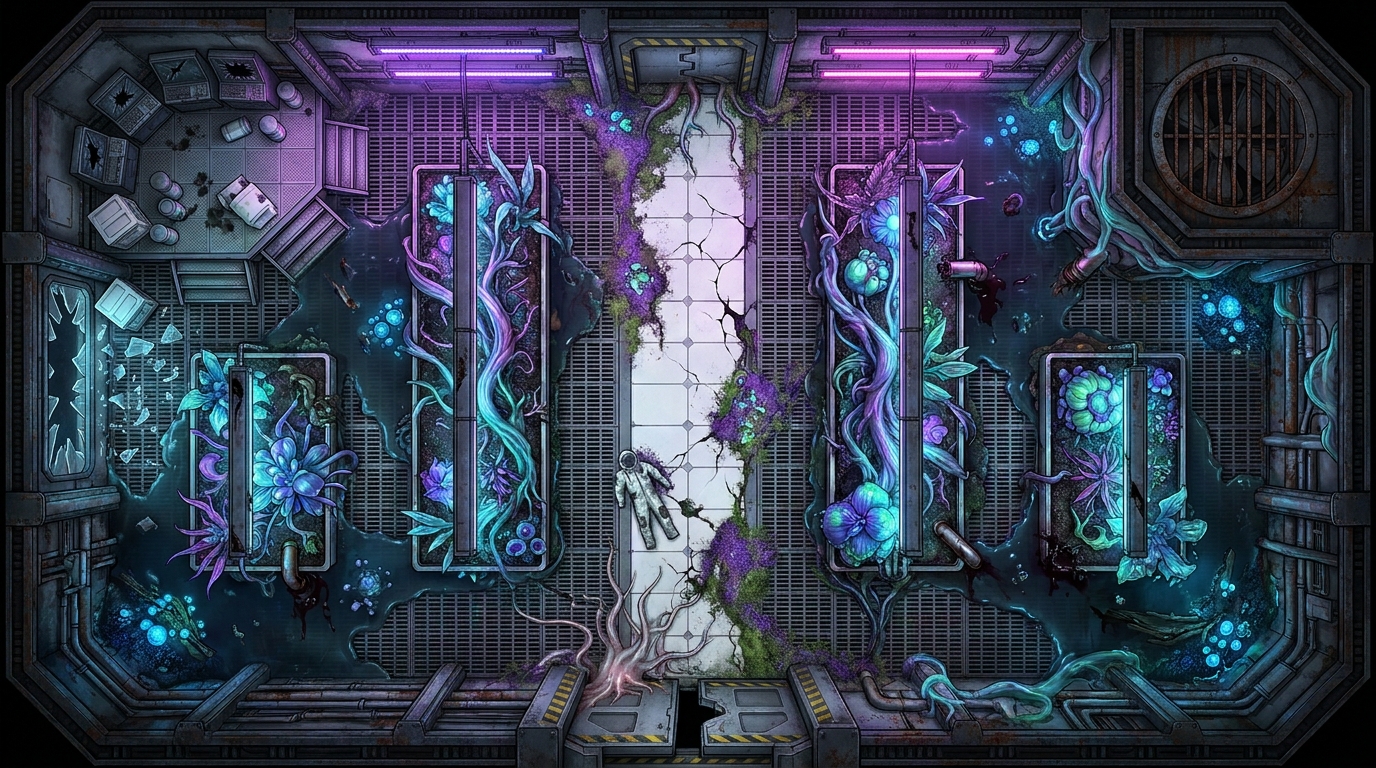 Overgrown Hydroponic Sector