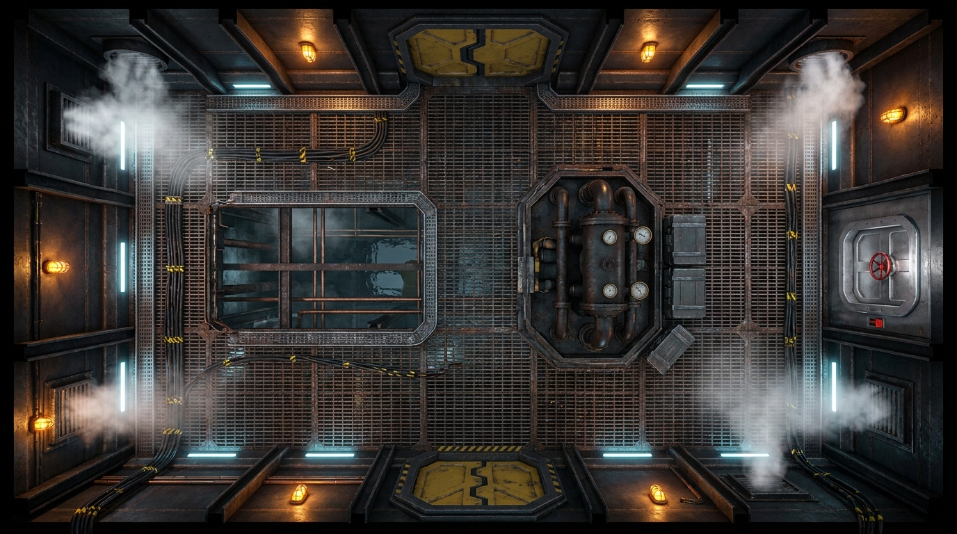 Main Maintenance Corridors