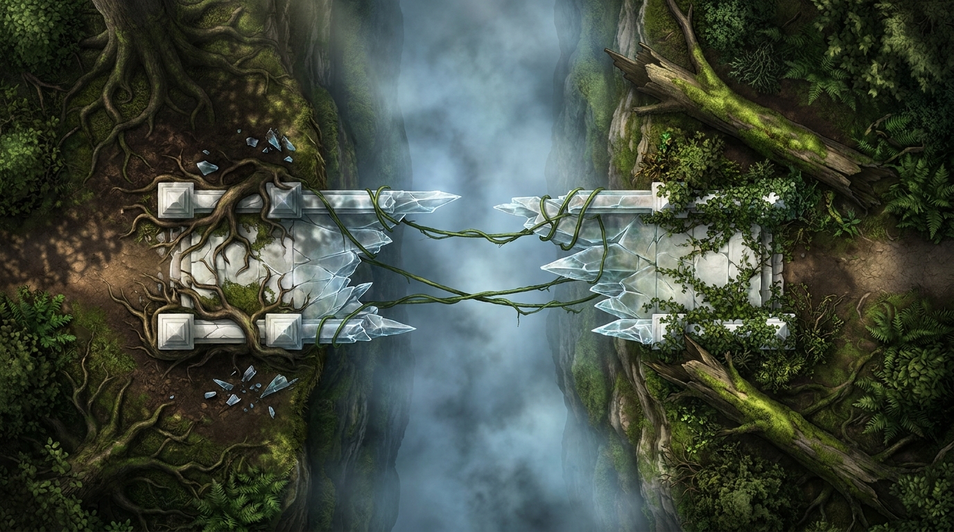 Shattered Crystal Overpass scene 1