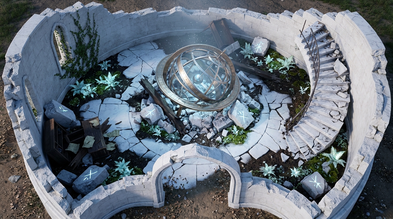 La Base de la Tour de l'Astrologue