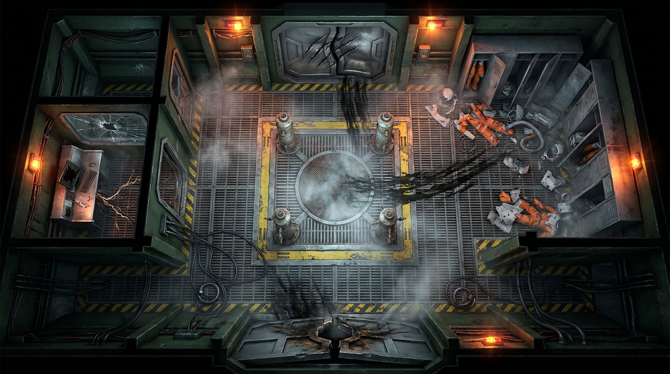 Sector 4 Main Airlock & Decontamination
