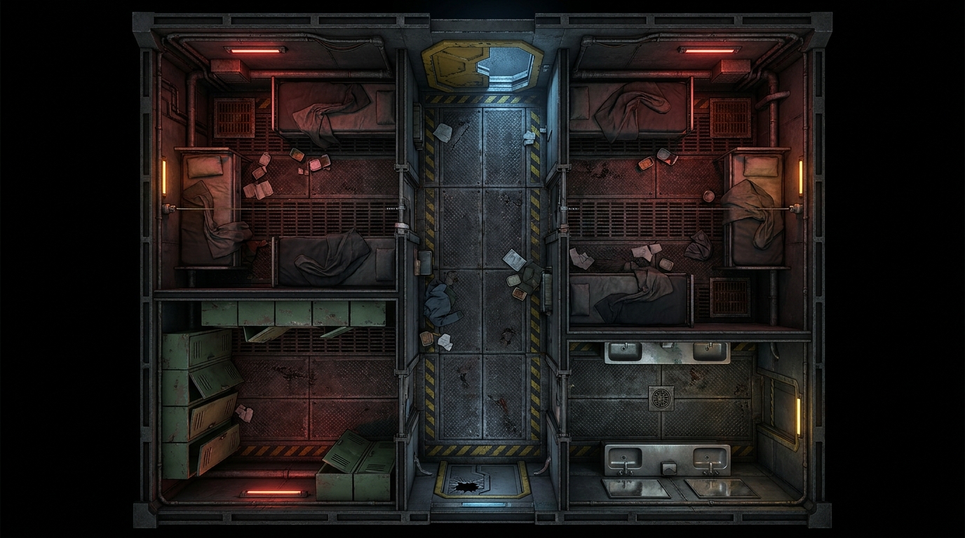 Abandoned Crew Quarters