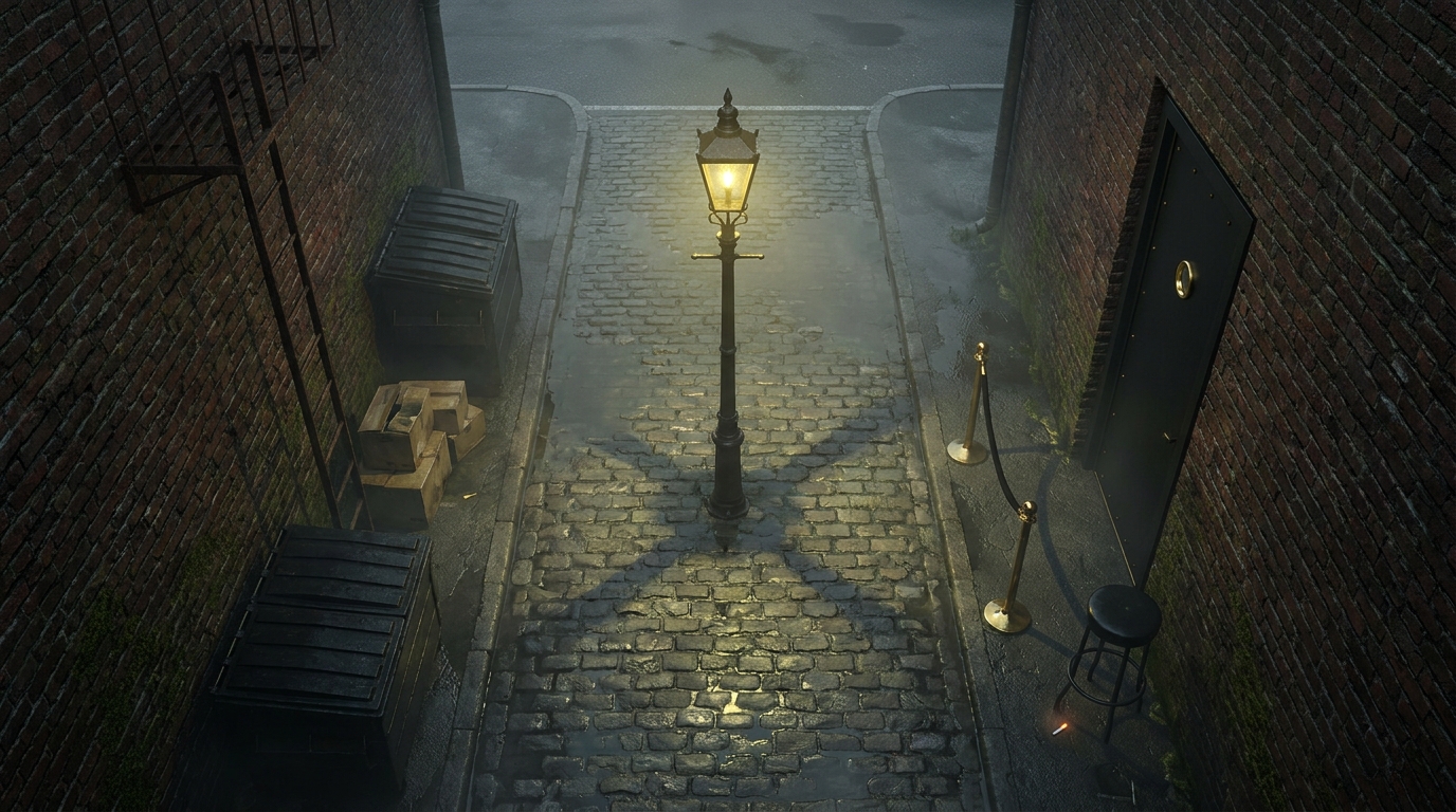 Callejón de Soho y la Entrada Discreta
